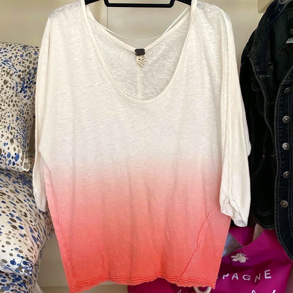 We The Free Strawberry Ombre Tee